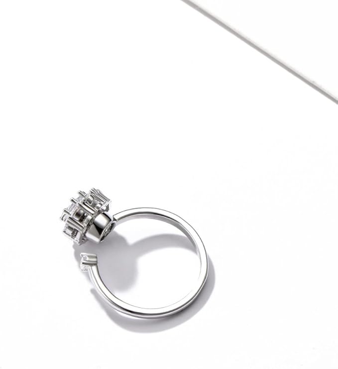 Women Rotating Cubic Zirconia