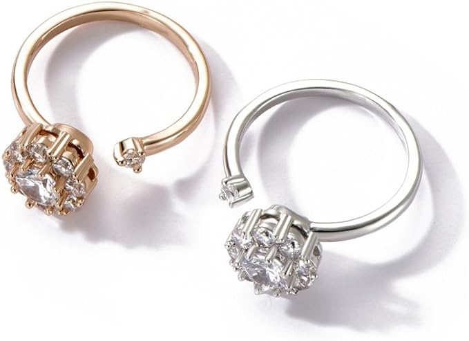 Women Rotating Cubic Zirconia