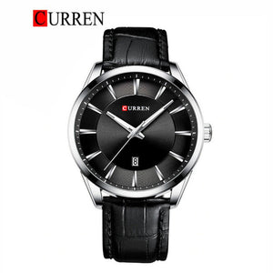 CURREN Original Brand Leather Straps Wrist Watch For Men With Brand (Box & Bag)-8365