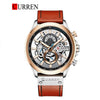 CURREN Original Brand Leather Straps Wrist Watch For Men With Brand (Box & Bag)-8380