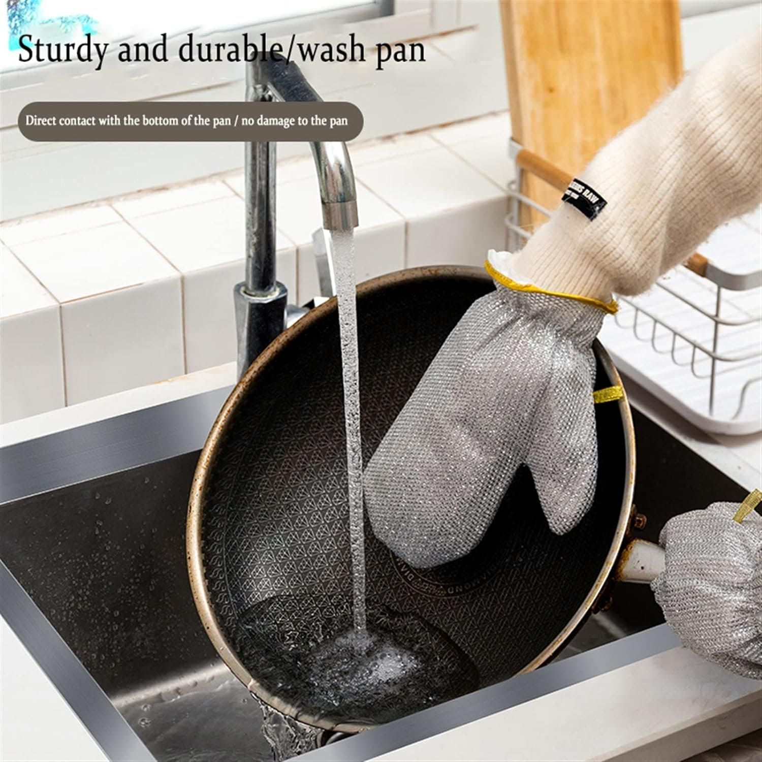 Steel Wire Dishwashing Glove