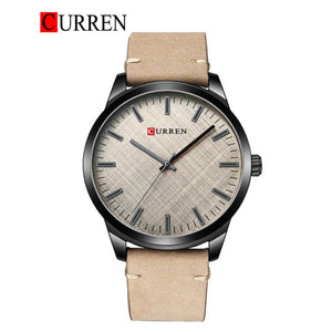 CURREN Original Brand Leather Straps Wrist Watch For Men Wth Brand (Box & Bag)-8386