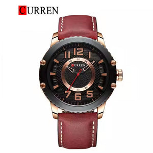 CURREN Original Brand Leather Straps Wrist Watch For Men With Brand (Box & Bag)-8341