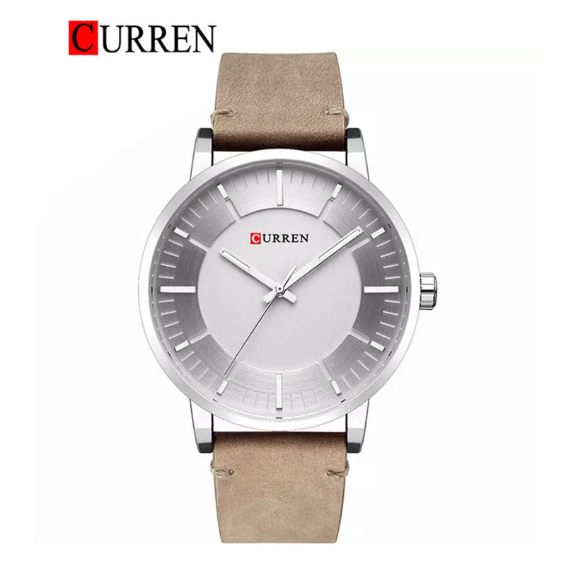 CURREN Original Brand Leather Straps Wrist Watch For Men With Brand (Box & Bag)-8332