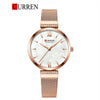 CURREN Original Brand Mesh Band Wrist Watch For Women With Brand (Box & Bag)-9067