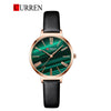 CURREN Original Brand Leather Straps Wrist Watch For Women With Brand (Box & Bag)-9076