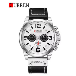 CURREN Original Brand Leather Straps Wrist Watch For Men With Brand (Box & Bag)-8314