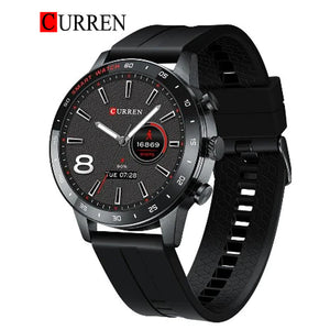 CURREN Original Brand Rubber Straps Wrist Smart Watch For Men & Women With Brand (Box & Bag)-6001