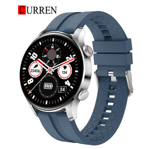 CURREN Original Brand Rubber Straps Wrist Smart Watch For Men & Women With Brand (Box & Bag)-IP67