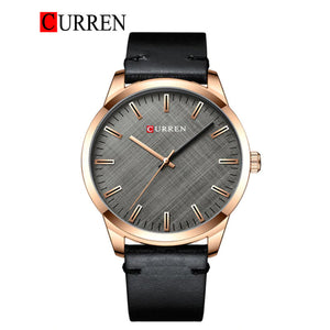 CURREN Original Brand Leather Straps Wrist Watch For Men Wth Brand (Box & Bag)-8386