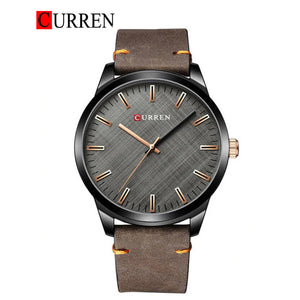 CURREN Original Brand Leather Straps Wrist Watch For Men Wth Brand (Box & Bag)-8386